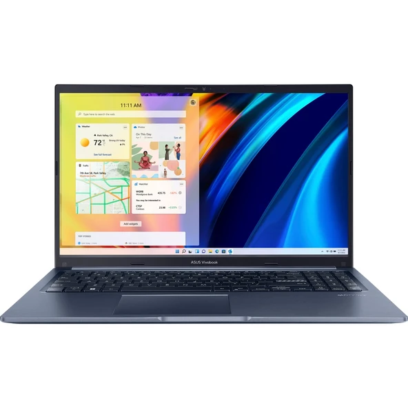 Vivobook 15 X1504VA, Core 5-120U, 12GB RAM, 512GB SSD, 15.6" Win 11 Dizüstü Bilgisayar ürün görseli 1