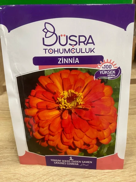 Büşra Zinna Çiçeği Tohumu ürün görseli 1