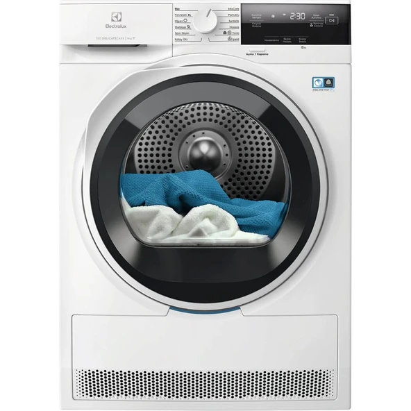 Electrolux EW7D394UCT Delicatecare 700 9 kg Inverter Wi-Fi Isı Pompalı Kurutma Makinesi ürün görseli 1