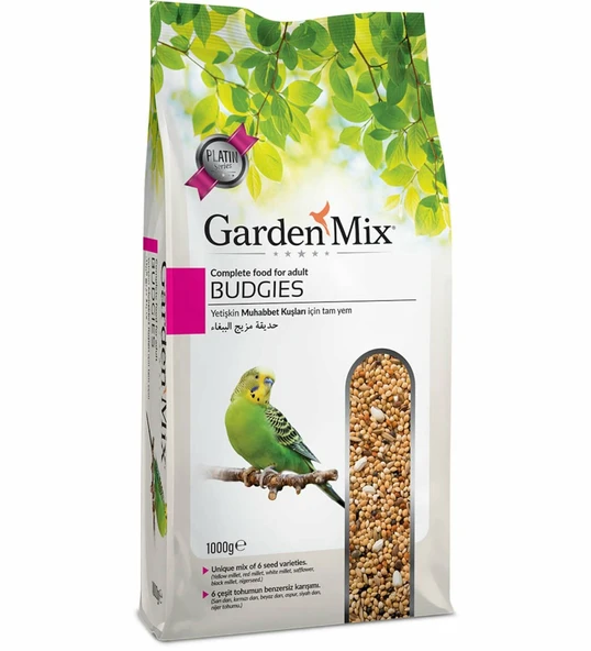GARDENMİX PLATİN MUHABBET YEMİ 1kg ürün görseli 1