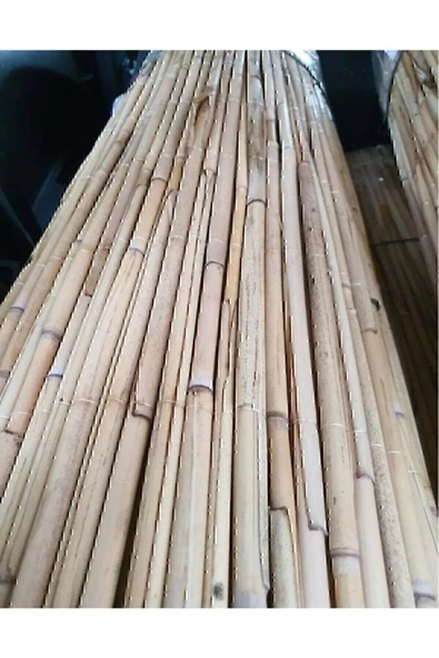 myfamily 1m X 5m Hasır Kamış Çit Bambu Gölgelik Bahçe Dekor Misina Örgü Kamış ürün görseli 1