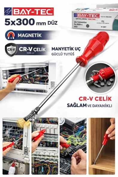 BAY-TEC MK4508 TORNAVİDA SETİ 7 PARÇA - Resim 5