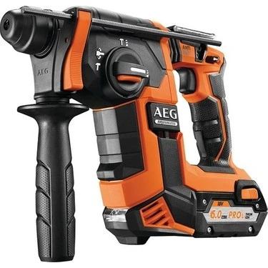 AEG BBH18BL2-602C Şarjlı Kırıcı Delici Matkap SDS Plus 18V 6Ah ürün görseli 1