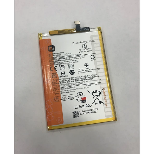 Xiaomi Poco C55 Batarya (5000 mAh) BN5k ürün görseli 1