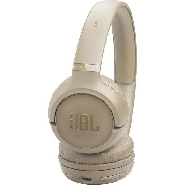 JBL Tune 530BT Multi Connect Wireless Kulaklık, Bej - Resim 5