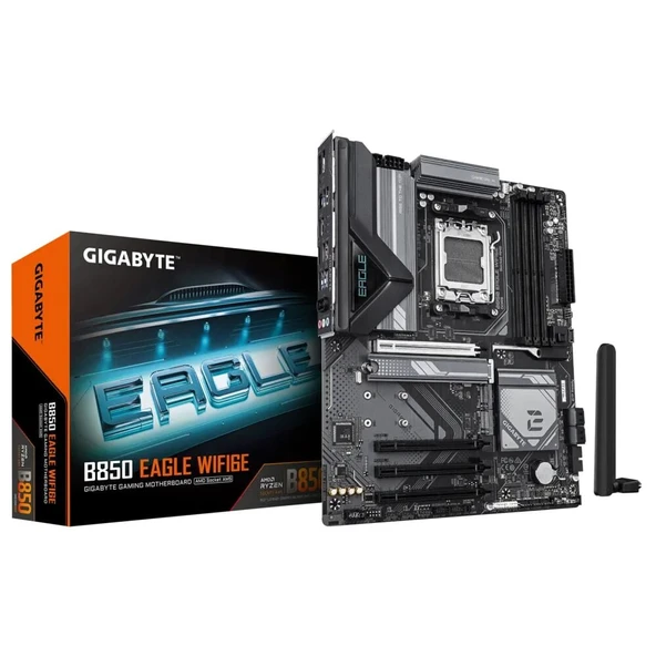 Gigabyte B850 Eagle WIFI6E AMD AM5 DDR5 ATX Anakart ürün görseli 1