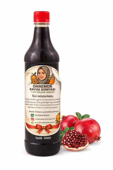 Darende Kayısı Dünyası Nar Ekşisi Doğal El Yapımı (1 KG) ürün görseli 1