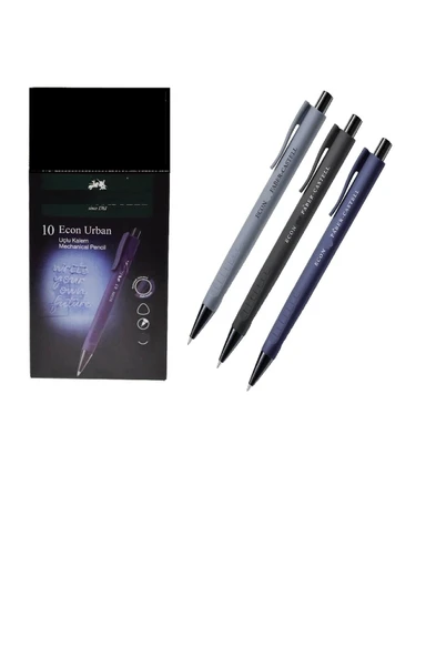 Faber-castell Econ Urban Versatil Uçlu Kalem 0.7 10 Adet 3 Renk ürün görseli 1