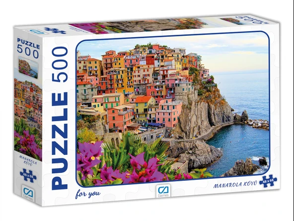 Ca Puzzle 500 Parça Manarola Köyü 7505 ürün görseli 1