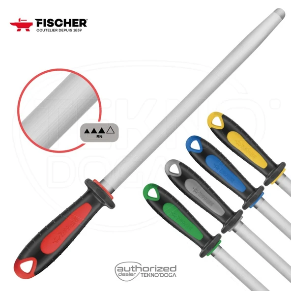 Fischer I245 30cm Çelik Oval Yassı Masat 63HRC ürün görseli 1