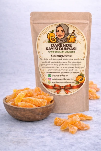 Darende Kayısı Dünyası Doğal Kavun Kurusu 1 Kg – Katkısız Kurutulmuş Meyve | Yumuşak, Aromatik, Taze Üretim ürün görseli 1
