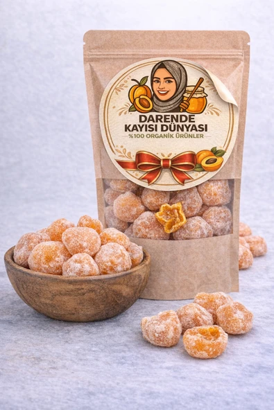 Darende Kayısı Dünyası Altın Portakal Kurusu (500 Gr)– %100 Doğal Katkısız ürün görseli 1
