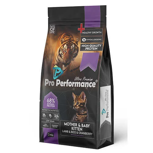 Pro Performance Kuzulu ve Pirinçli Mother & Baby Anne Yavru Kedi Maması 2 Kg ürün görseli 1