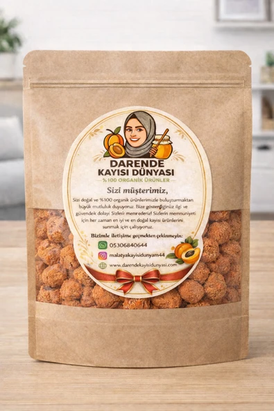 Darende Kayısı Dünyası Köy Usulü Topak Tarhana (El Yapımı) 500 Gr ürün görseli 1