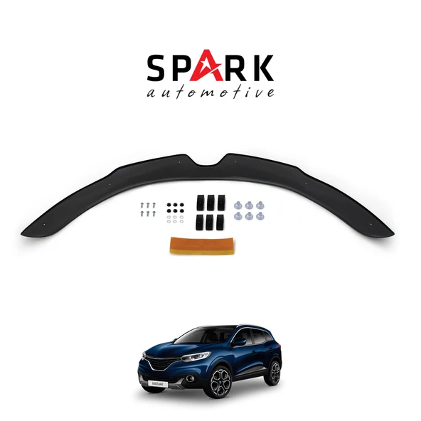 Renault Kadjar 2015- Yılı ve Sonrası Uyumlu Kaput Rüzgarlığı 4mm ürün görseli 1
