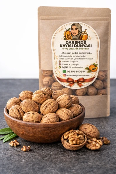 Darende Kayısı Dünyası Doğal Köy Cevizi (Kabuklu) (1 Kg) ürün görseli 1