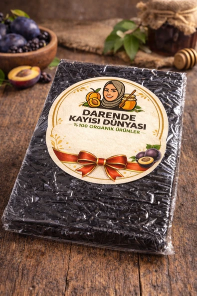 Darende Kayısı Dünyası Malatya Kara Erik Pestili (1 Kg) ürün görseli 1