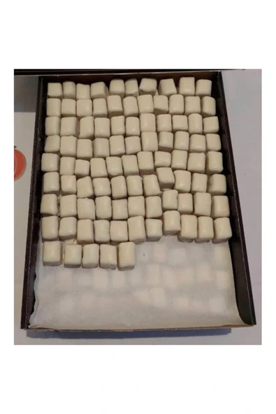 Darende Kayısı Dünyası Fildişi Çikolata Kayısı Aromalı Lokum - 500 Gr ürün görseli 1