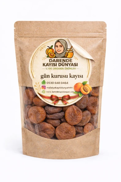 Darende Kayısı Dünyası Gün Kurusu Kayısı 5 Kilogram - Malatya ürün görseli 1