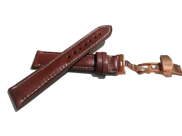 FADO Her Saate Uygun Kelebek Toka 20 mm Hakiki Deri (482) rose   toka ürün görseli 1