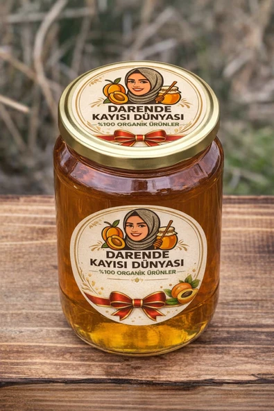 Darende Kayısı Dünyası Yayla Süzme Bal ( Çiçek Balı-Doğal) 1 Kilo ürün görseli 1