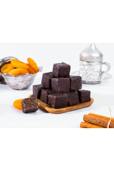 Darende Kayısı Dünyası Kayısı Çikolatası (Bitter) (500 Gr) ürün görseli 1