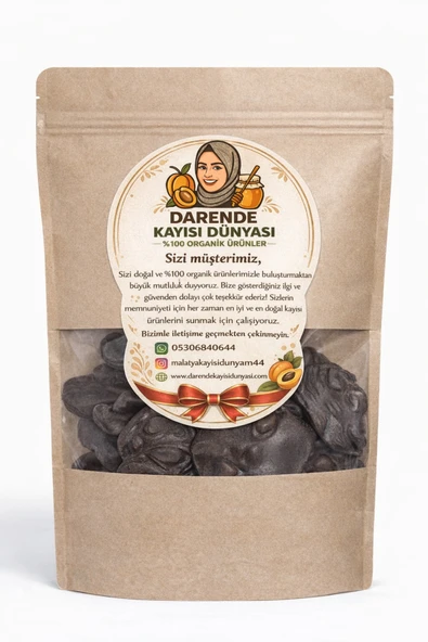Darende Kayısı Dünyası Bitter Çikolatalı Kayısı Çekirdeği Krokan Cimix (500 Gr) ürün görseli 1