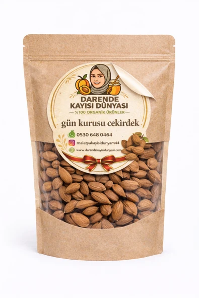 Darende Kayısı Dünyası Gün Kurusu Çekirdek 5 Kilogram - Malatya ürün görseli 1