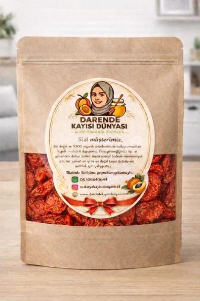 Darende Kayısı Dünyası Doğal Domates Kurusu (1 Kg) ürün görseli 1