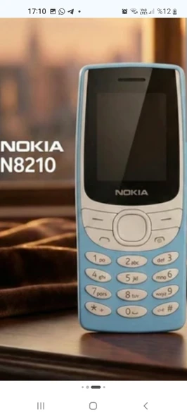 Nokia 8210 4G tuşlu cep telefon uygun kamerali telefon ürün görseli 1