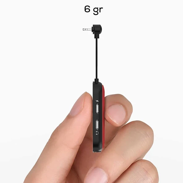 Wiwu LT06 Lightning Ses Adaptörü - Resim 7