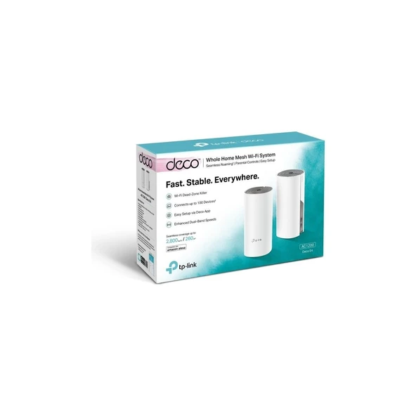 Tp-Link Deco E4(2-Pack) Wi-Fi 5 Mesh Sistemi - Resim 3