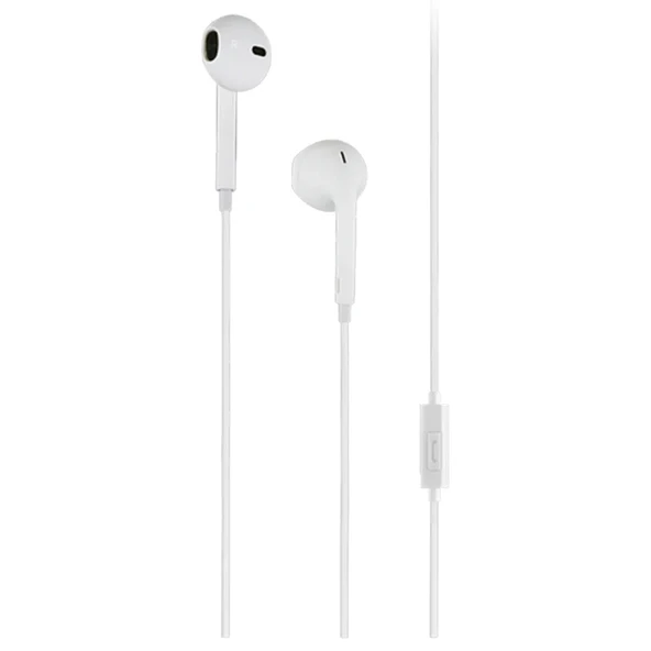 Taks WE02 Mikrofonlu Kulak Içi Kulaklık Beyaz ürün görseli 1