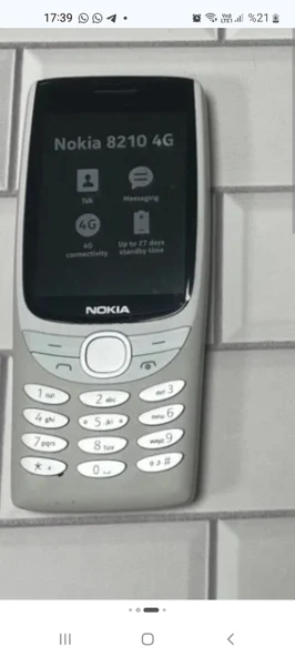 Nokia 8210 4G tuşlu uygun fiyatli telefon ürün görseli 1
