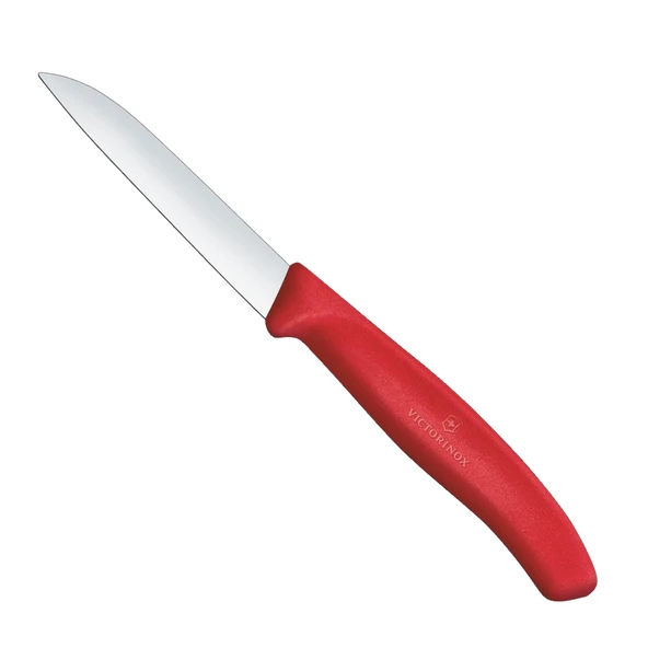 Victorinox 6.7401.C1 Swiss Classic 8 cm Düz Soyma Bıçağı - Kırmızı ürün görseli 1