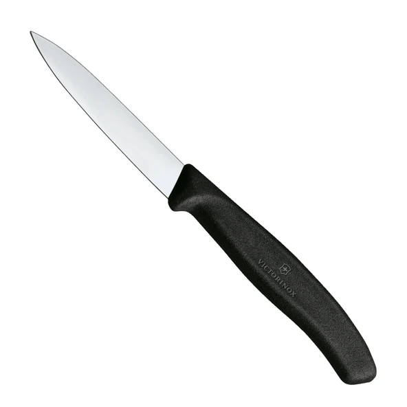 Victorinox 6.7603 Swiss Classic 8 cm Düz Soyma Bıçağı - Siyah ürün görseli 1