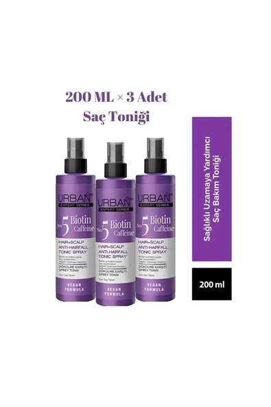 Expert Biotin & Kafein Dökülme Karşıtı Sprey Tonik 3 X 200 ml ürün görseli 1