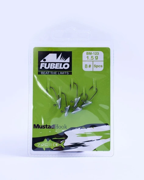 Fubelo Flat Head Lrf Jighead (8 No İğne) - Resim 6