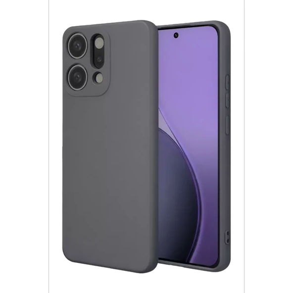 Newface Oppo Reno 14 First Silikon - Gri - Resim 2