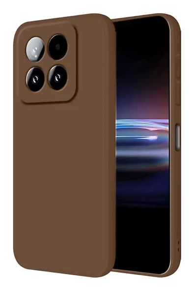 Newface Xiaomi Mi 15T First Silikon - Kahverengi ürün görseli 1