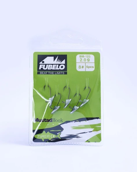 Fubelo Flat Head Lrf Jighead (8 No İğne) - Resim 4