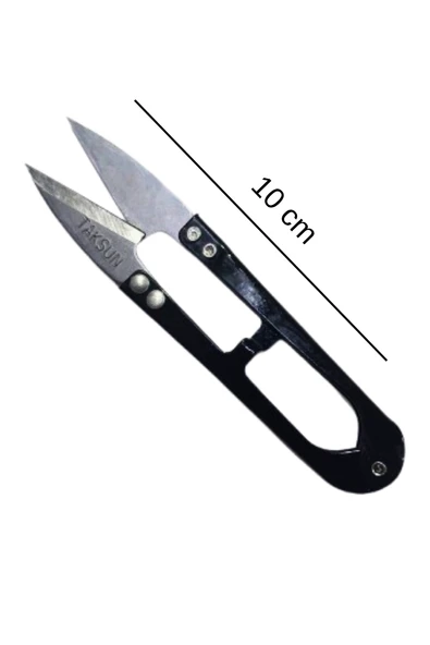 tekstil makası openet,nakış,dokuma,iplik mkası 10 cm taksun 1 adet ürün görseli 1