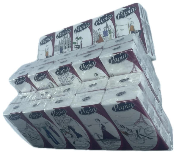 PAPİA CEP MENDİL 10 LU 3 PAKET - Resim 4