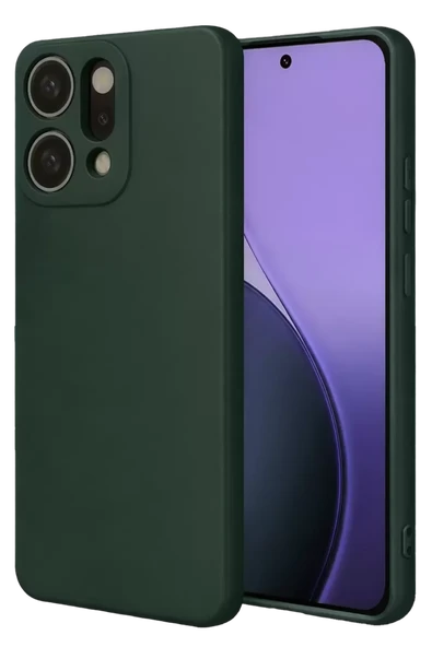 Newface Oppo Reno 14 First Silikon - Koyu Yeşil ürün görseli 1