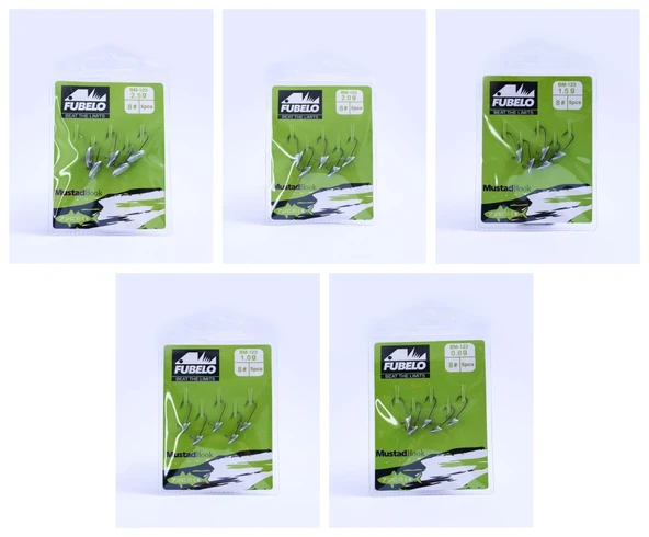 Fubelo Flat Head Lrf Jighead (8 No İğne) ürün görseli 1