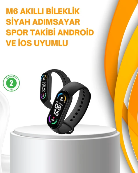 Akıllı Bileklik - Kalp Atışı Uyku Adımsayar ve Bildirim Takibi ürün görseli 1