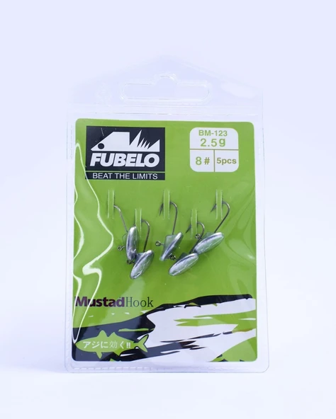 Fubelo Flat Head Lrf Jighead (8 No İğne) - Resim 5