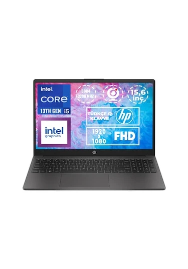 HP 250 G10 B2NC5ES010 i5-1334U 16 GB 512 GB SSD 15.6" W11P Dizüstü Bilgisayar ürün görseli 1
