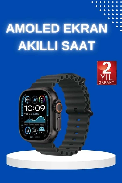 Akıllı Saat Bluetooth Bağlantılı NFC ve GPS Uyumlu Nabız Ölçer Sesli Görüşme ürün görseli 1
