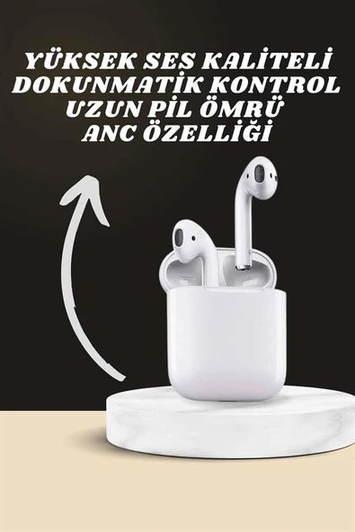 7 Kordonlu Akıllı Saat Ve 2.Nesil Kulaklık Yüksek Ses Kaliteli Uzun Pil Ömrü ürün görseli 1